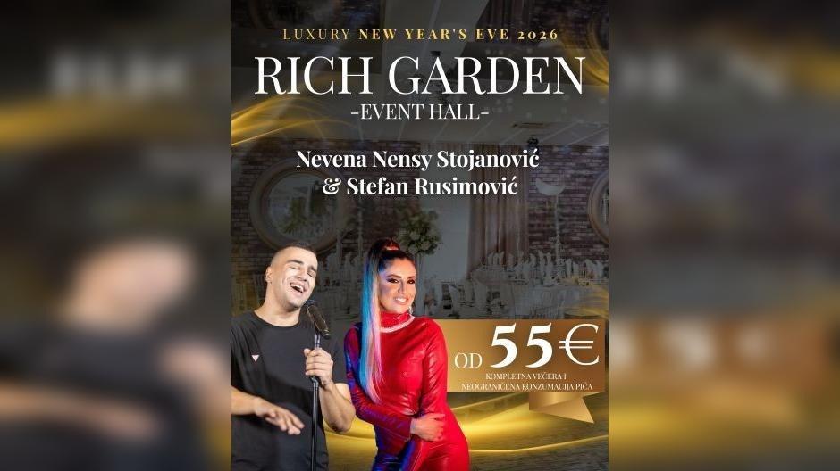 Restoran Rich Garden Nova godina