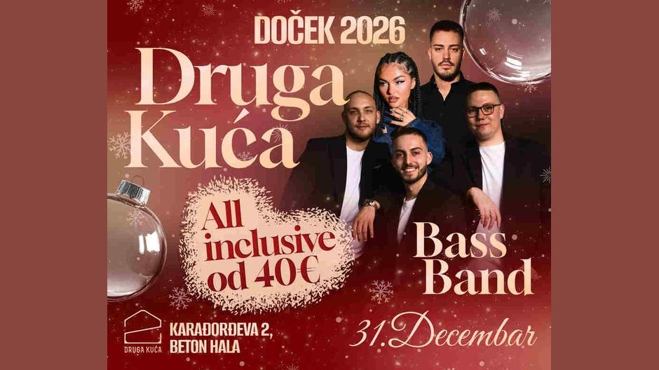 Kafana Druga Kuća Beton Hala Nova godina